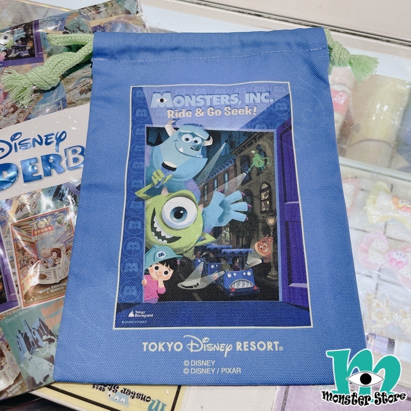 怪獸公司毛毛大眼仔阿布索繩袋