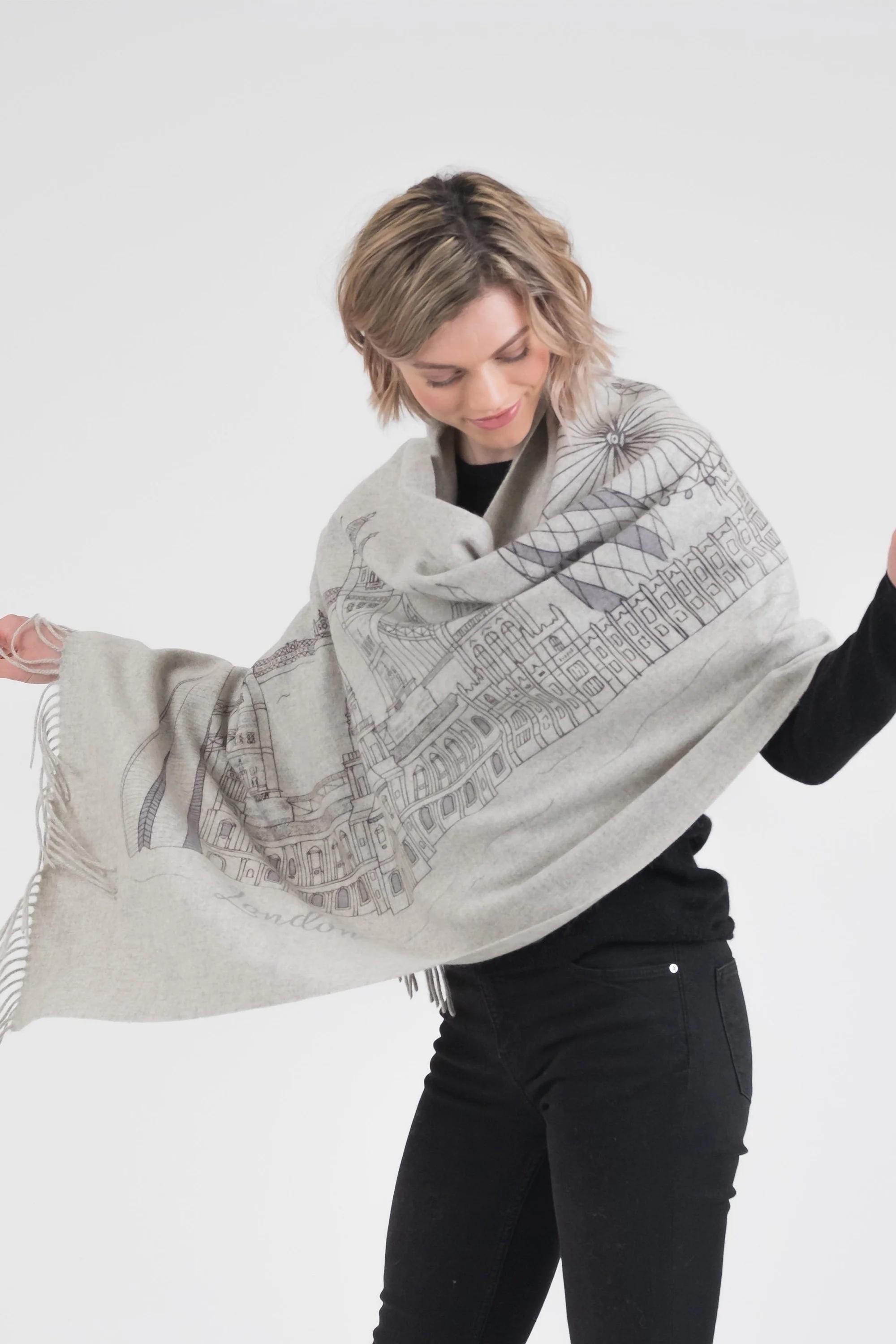 【直播】Kiltane LL110337 100% Cashmere 圍巾