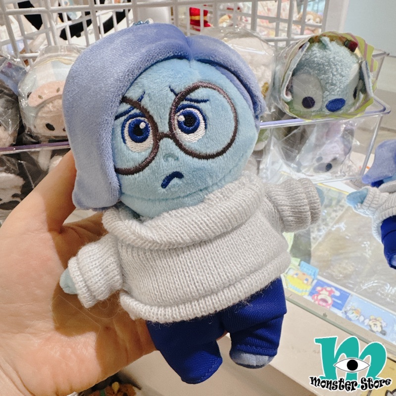 玩轉腦朋友阿愁扣針公仔吊飾