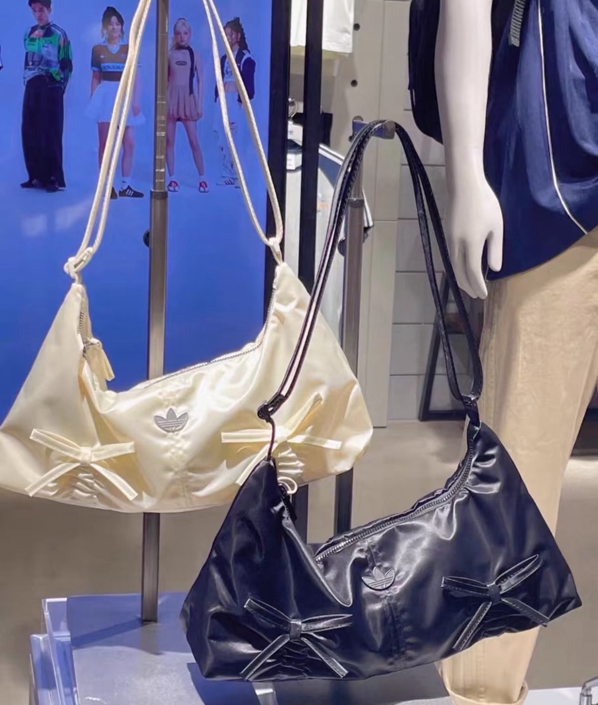 【預購】Adidas Bag 蝴蝶結 腋下包 餃子包 KC2769 KC2770