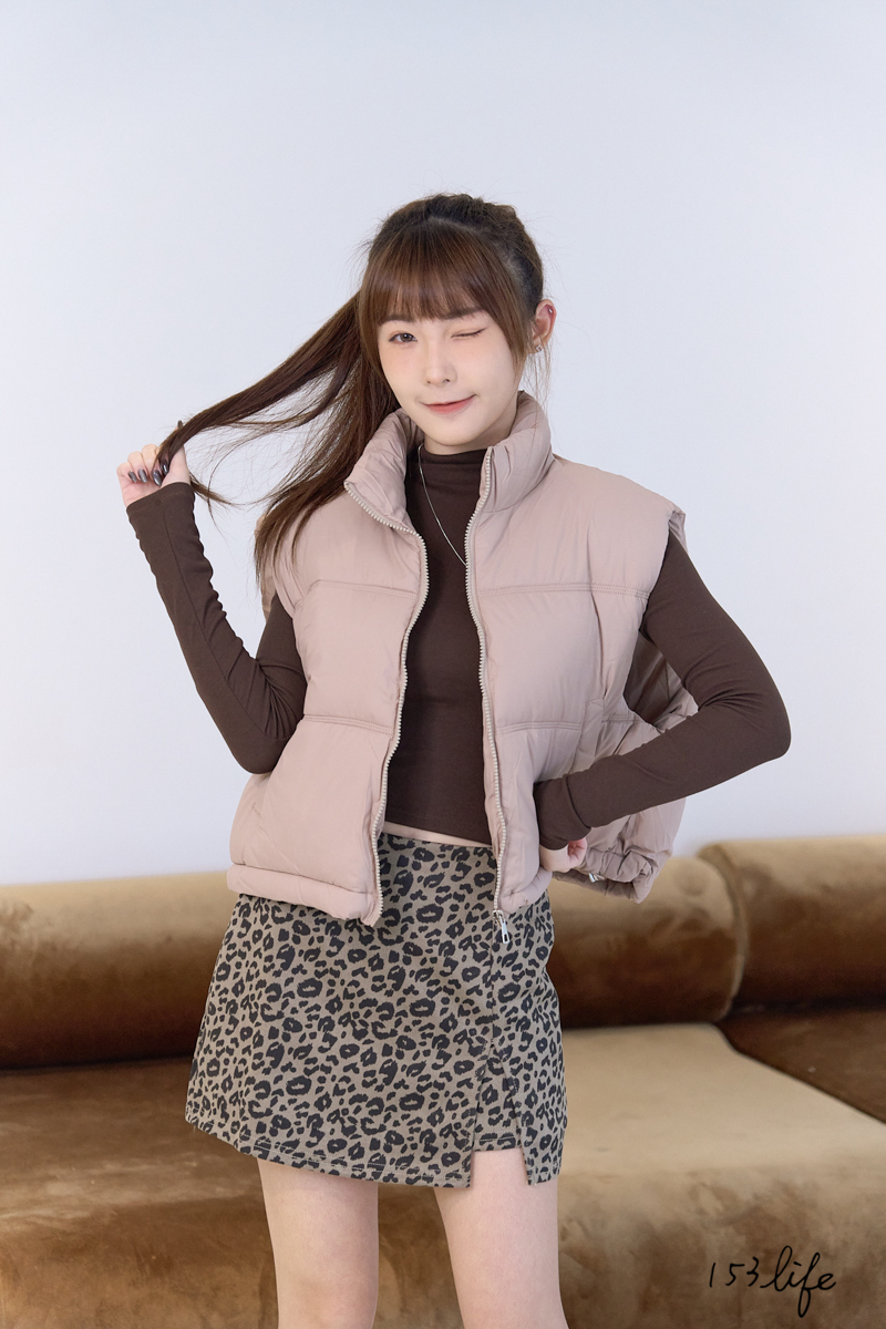 |現貨|短版麵包澎澎鋪棉背心(3色)