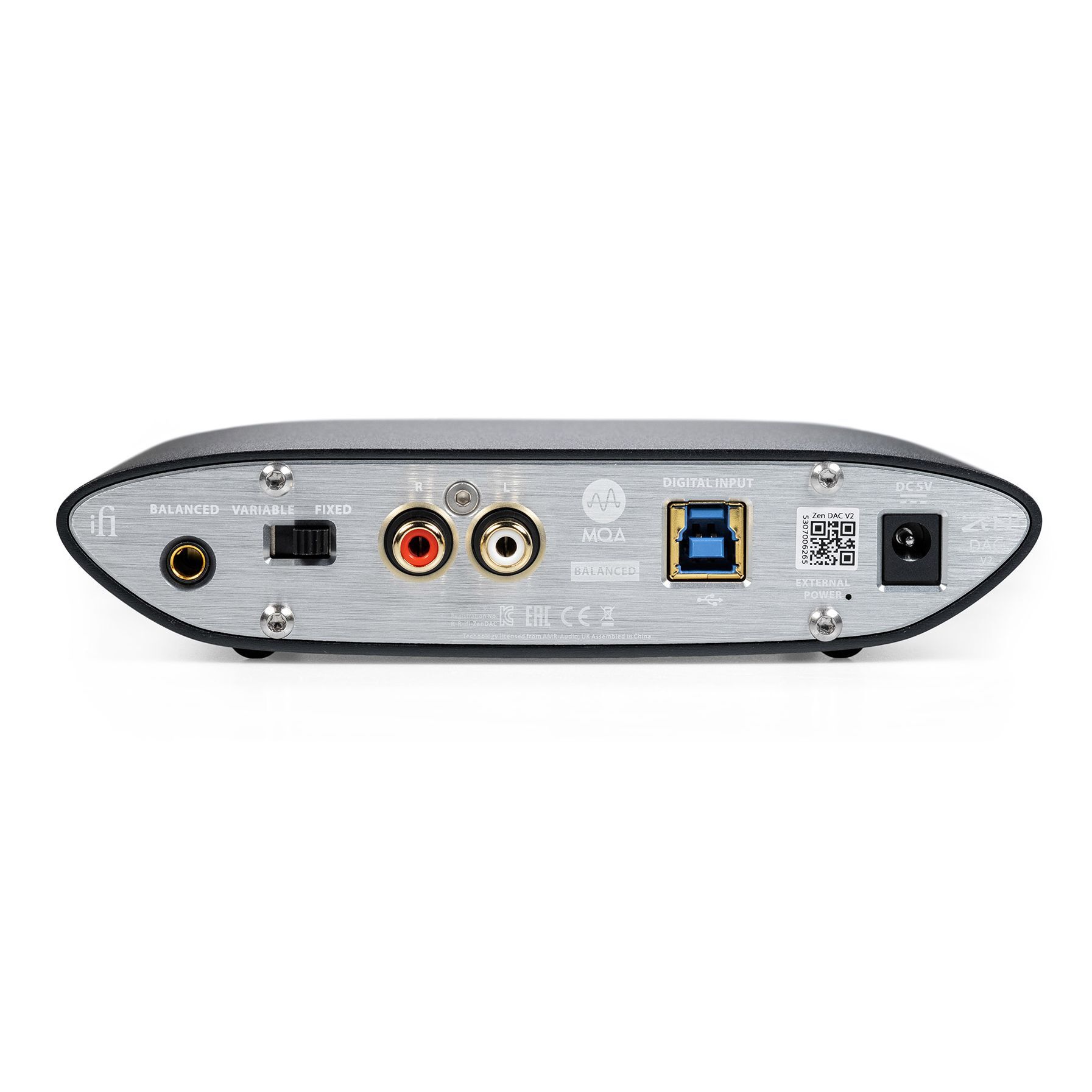 【陳列品】英國 iFi – ZEN DAC V2 小型桌上解碼連耳擴一體機 | 4.4mm 輸出 | USB-B輸入 | 前級輸出(可切換)