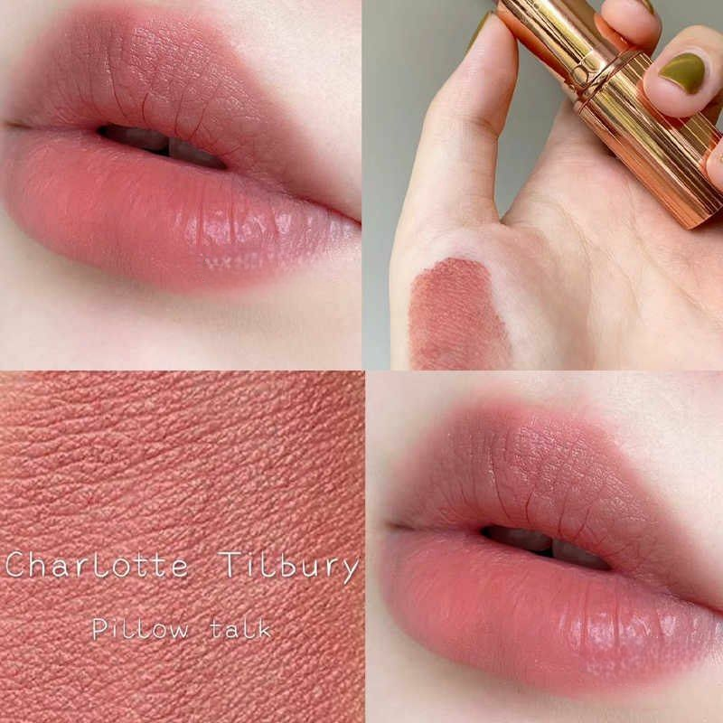 現 貨丨Charlotte Tilbury 霧感豆沙色唇膏 PILLOW TALK 1.1g 迷你裝