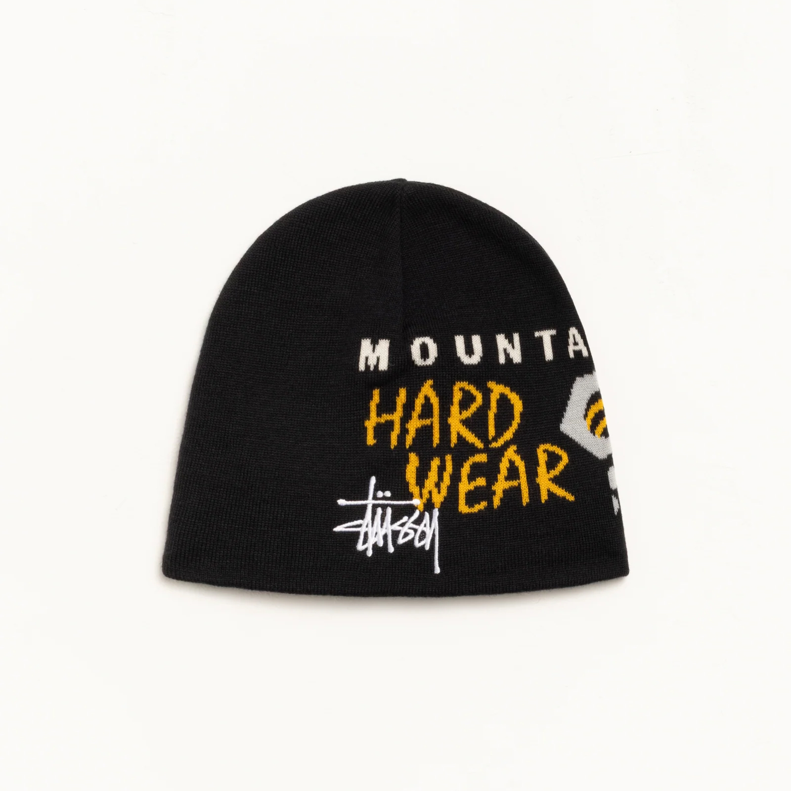 STÜSSY & MOUNTAIN HARDWEAR CAELUM™ DOME BEANIE 毛帽 針織帽 黑/墨綠/黃-25COU7594