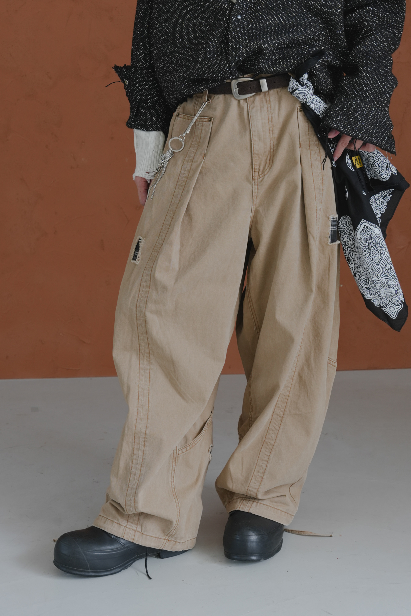 【Unisex】Gore Cotton Pants #長褲