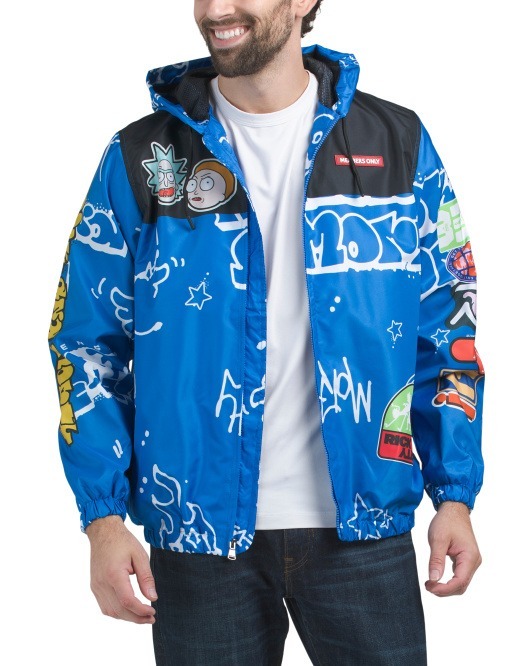 【預購】MEMBERS ONLY H110302 Rick and Morty 聯名防風外套