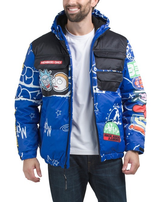 【預購】MEMBERS ONLY H110303 Rick and Morty 聯名厚外套