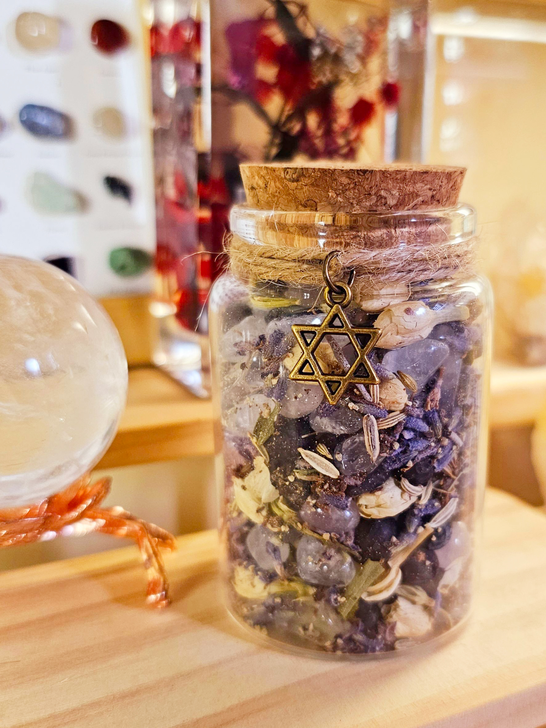 🔥客製化-魔法藥草水晶瓶90ml/瓶