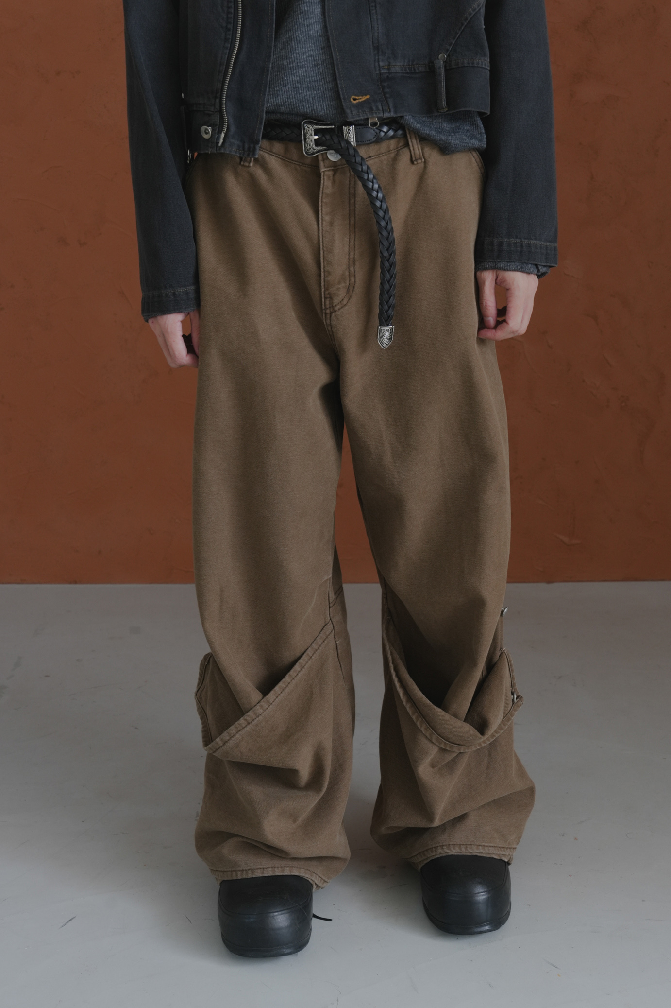 【Unisex】Two Tone Pants #長褲