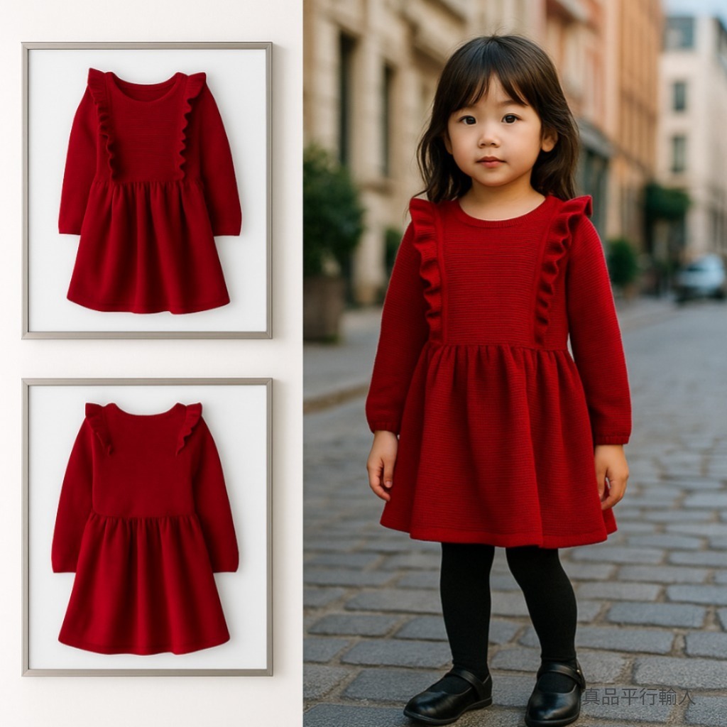 【預購】Carters H110317 女幼童連身裙