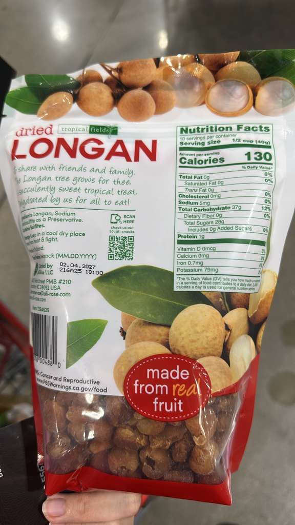 【預購】Tropical Fields H110320 天然龍眼乾