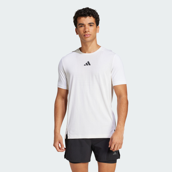 Adidas 愛迪達 Airchill Tee JE5747 男 T恤 運動上衣 休閒短袖 吸濕排汗 白 亞版