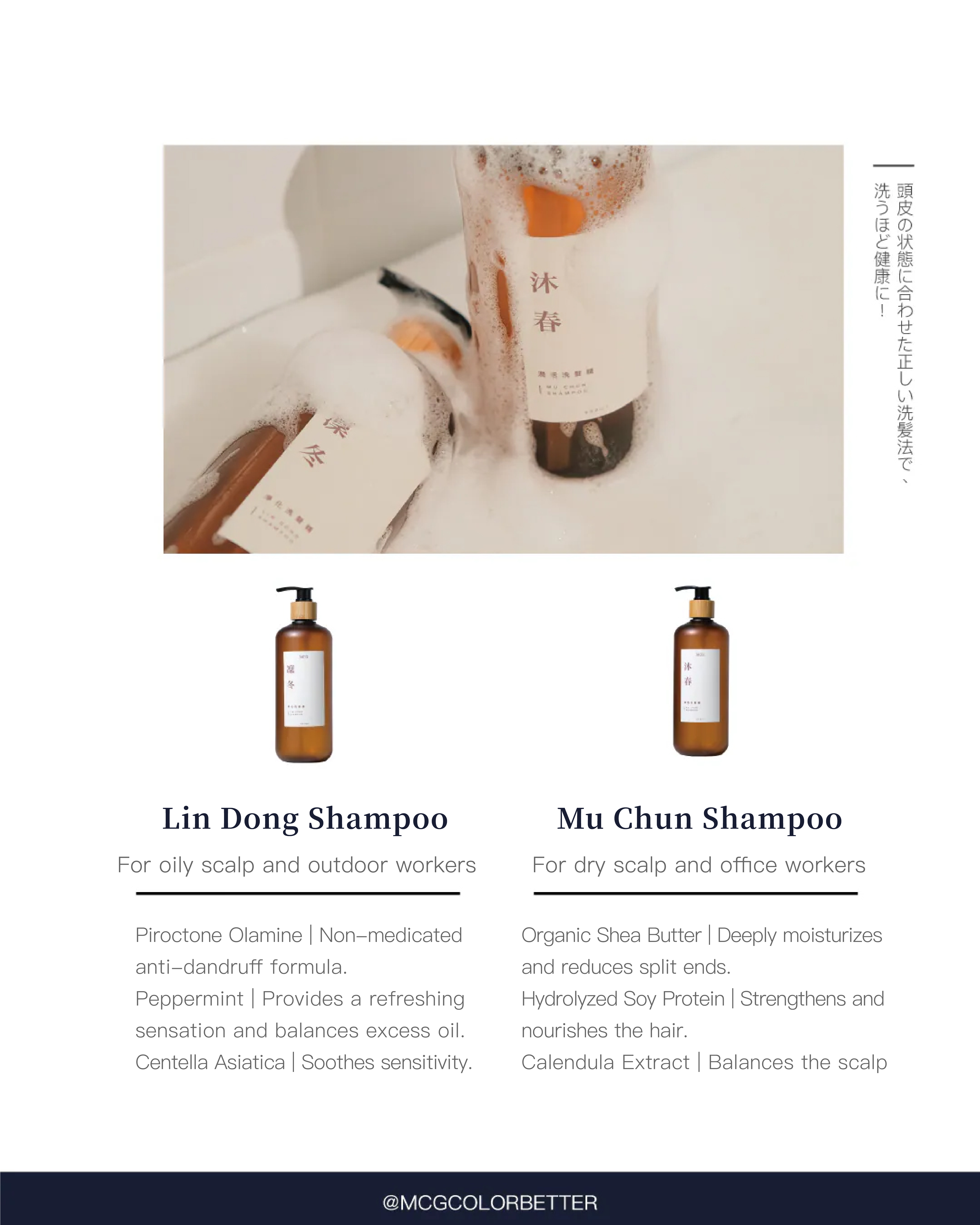 Choose the right shampoo — oily or dry scalp, solved in one go!