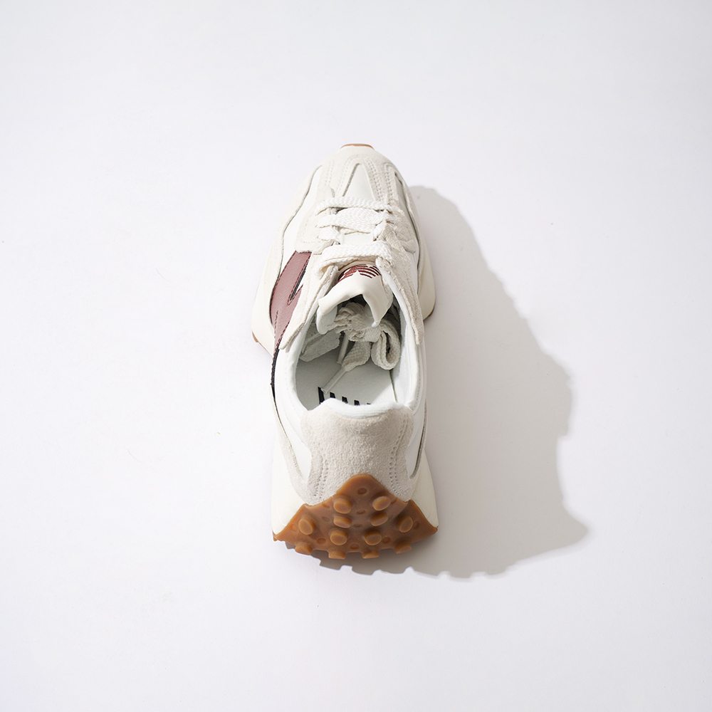 New Balance 327 男鞋 女鞋 酒紅杏色 復古 麂皮 膠底 休閒 運動 慢跑鞋 U327WKM