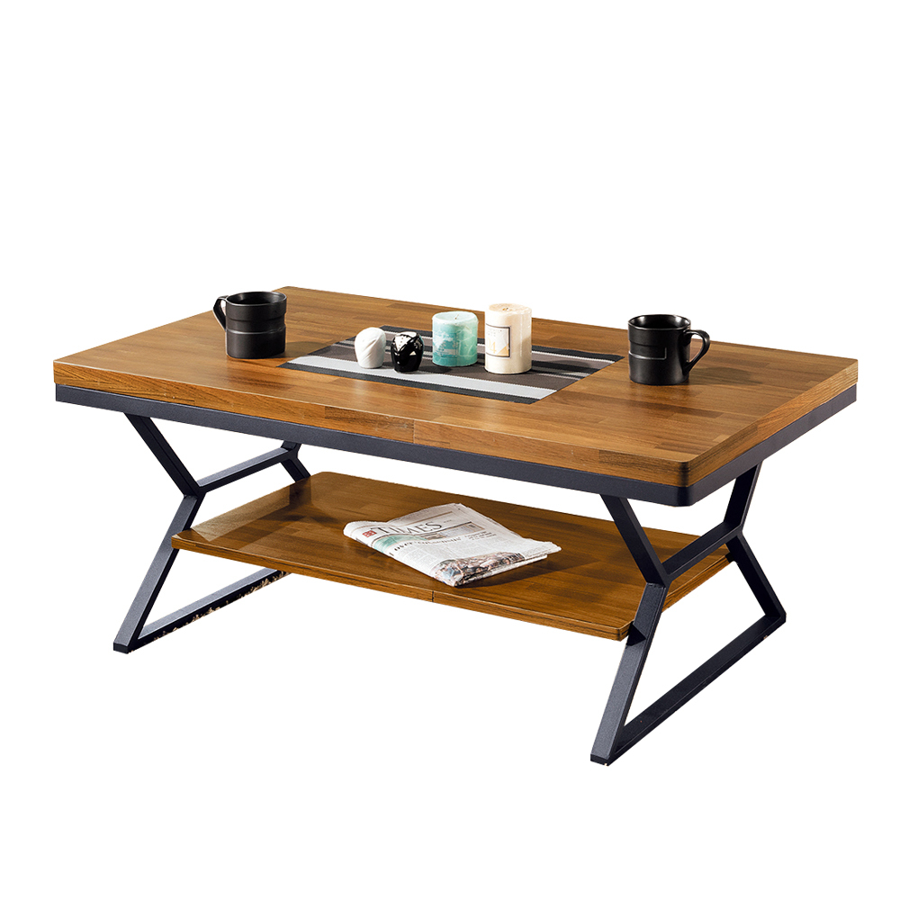 斯克3.6尺工業風大茶几