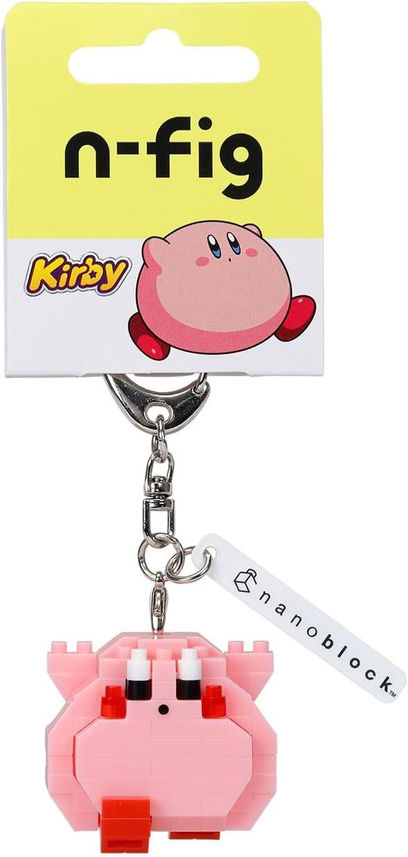 KAWADA Nanoblock 積木造型吊飾 NFG-07 迷你卡比滿腹