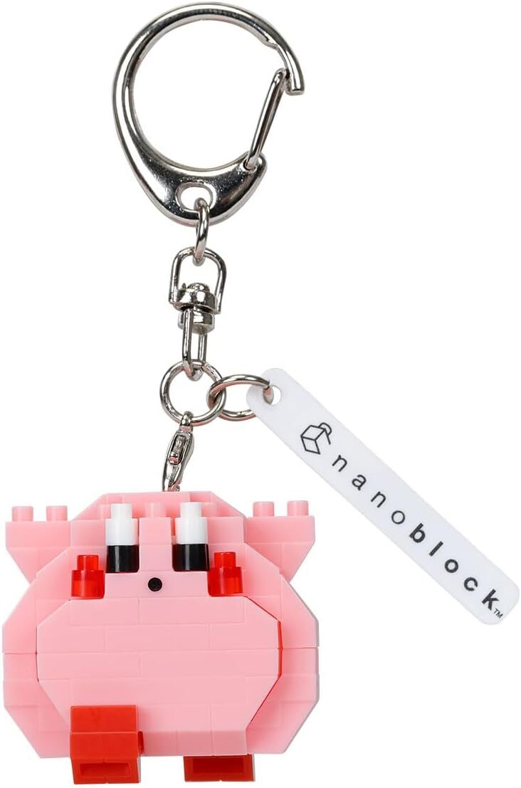 KAWADA Nanoblock 積木造型吊飾 NFG-07 迷你卡比滿腹