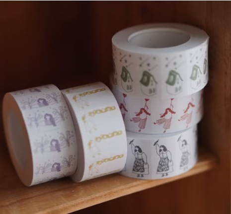 森空 Ivy Snow．文畫季 標籤機貼紙捲  共五款 <整捲/分裝綜合包>