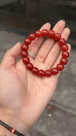 1024722 南紅手串 (11mm直徑)