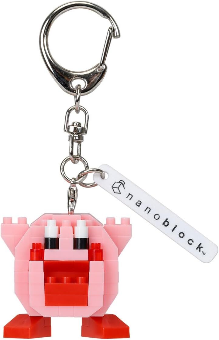 KAWADA Nanoblock 積木造型吊飾 NFG-08 迷你卡比吸入