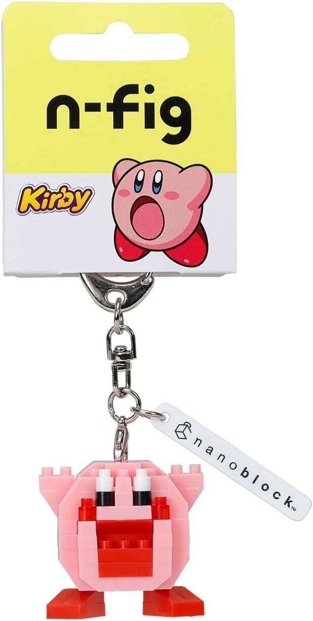 KAWADA Nanoblock 積木造型吊飾 NFG-08 迷你卡比吸入
