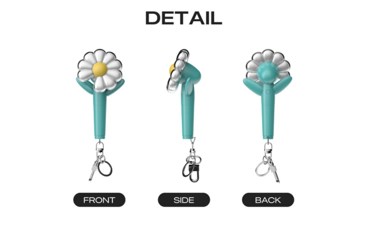 韓國 - G-DRAGON迷你燈鎖匙扣