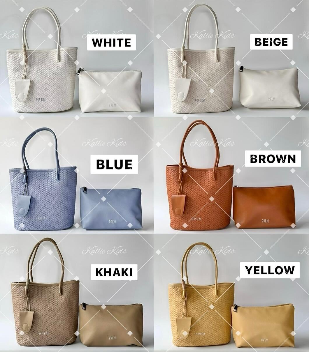 PREM - 糖果色系手挽包( 大號 ）#67449