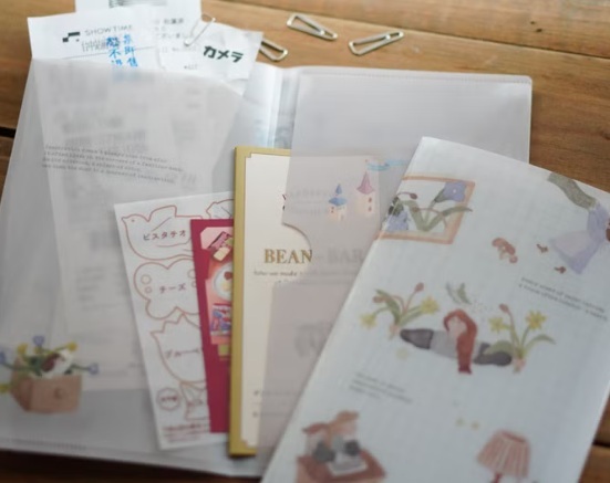 森空 Ivy Snow．文具拾光 長型對折收納夾