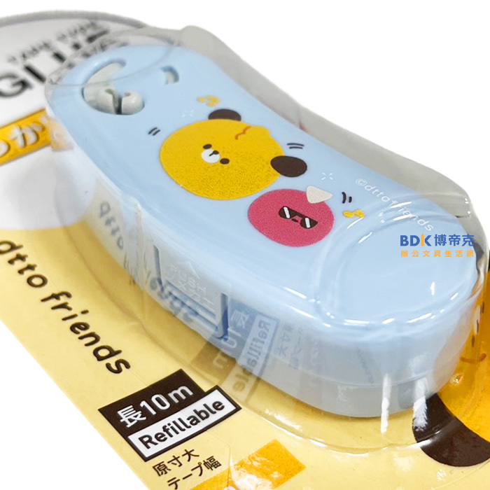 PLUS 台灣普樂士 dtto friends 立可貼 豆豆貼 魔豆 TG-1111-LE-TW 限定版