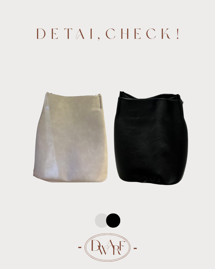 COME BACK!《KR》極好襯！雙帶側肩軟皮袋