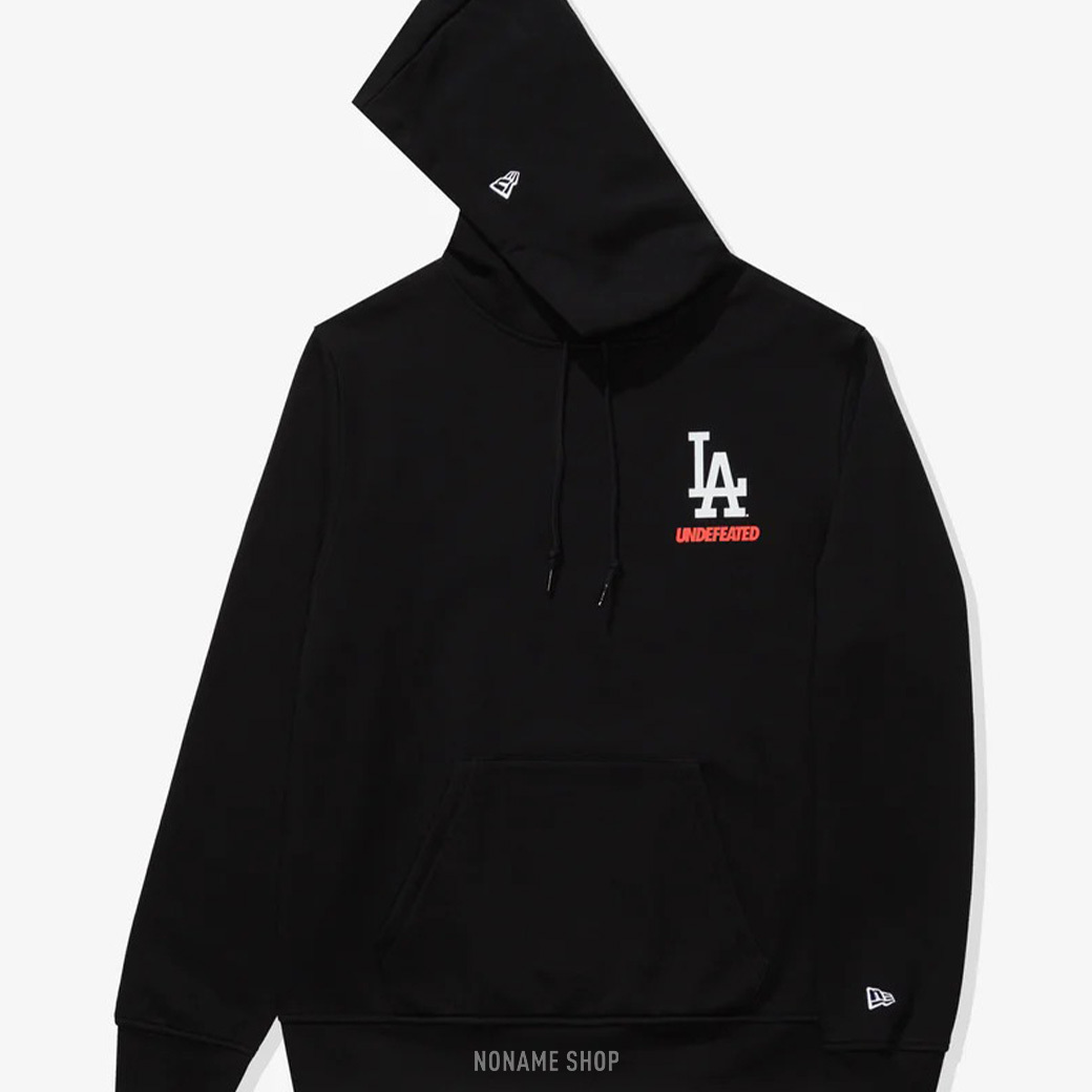 UNDEFEATED X NEW ERA X DODGERS 三方聯名 LA洛杉磯道奇 聯名 連帽 帽TEE 兩色 (男款)