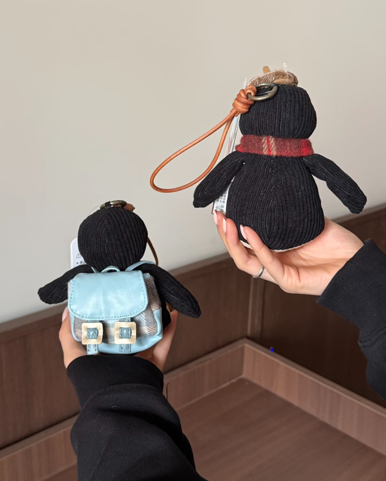 【 現貨 】Shand Moo x Pingu 45 週年復古系列 毛絨玩偶掛件