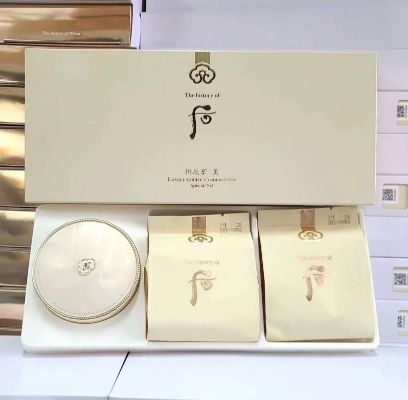 WHOO拱辰享 黃金氣墊套裝 *折實滿$999包京東送貨上門*411Live