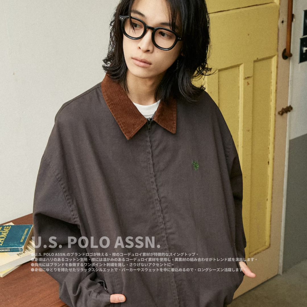 "代購" U.S. POLO ASSN. 燈芯絨短版外套