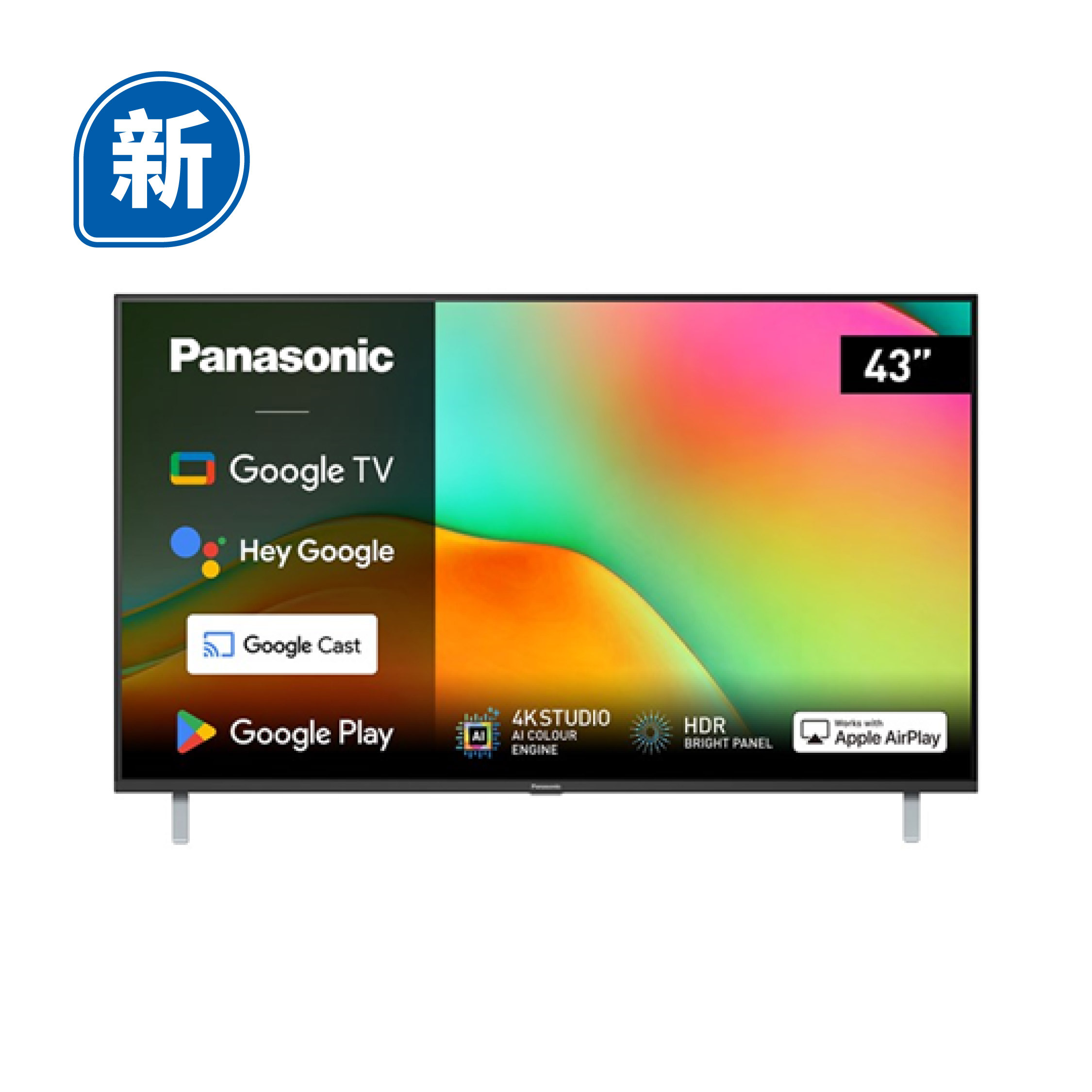Panasonic 樂聲牌 TN-43W70BGH 43吋4K LED智能電視