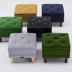 Ottoman 綠絨布椅凳