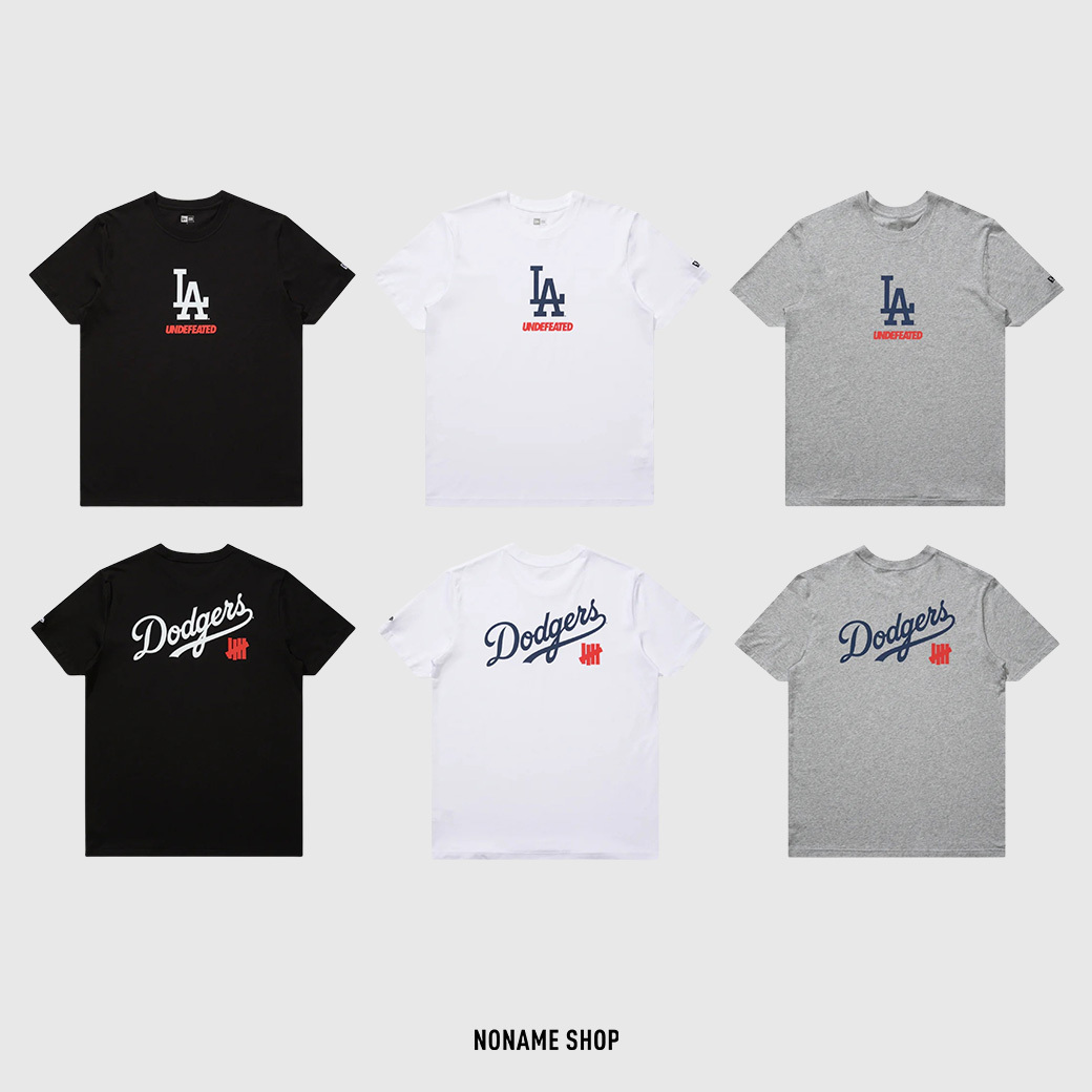 UNDEFEATED X NEW ERA X DODGERS 三方聯名 LA洛杉磯道奇 LOGO 聯名 短袖 三色 (男款)