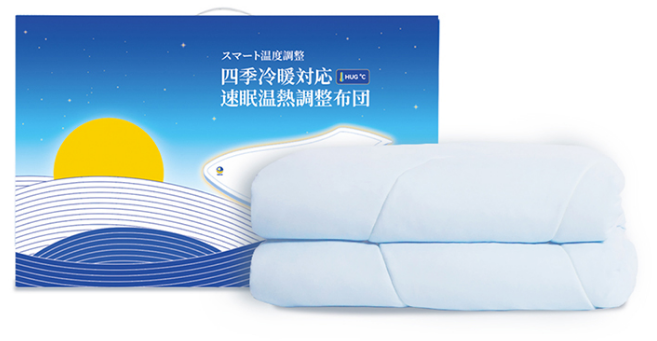 DEAR.MIN 智調人體適溫抱感速眠四季冷熱溫控被 (單人/雙人)  [#SQ25110402]