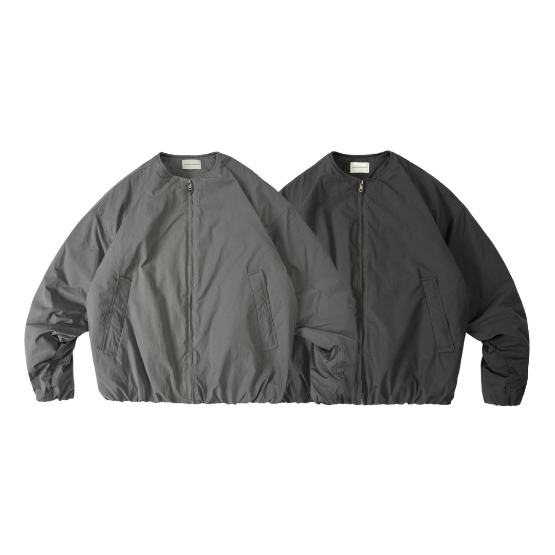 OurPick Padded Crew Neck Jacket 日系鋪棉圓領外套 2色