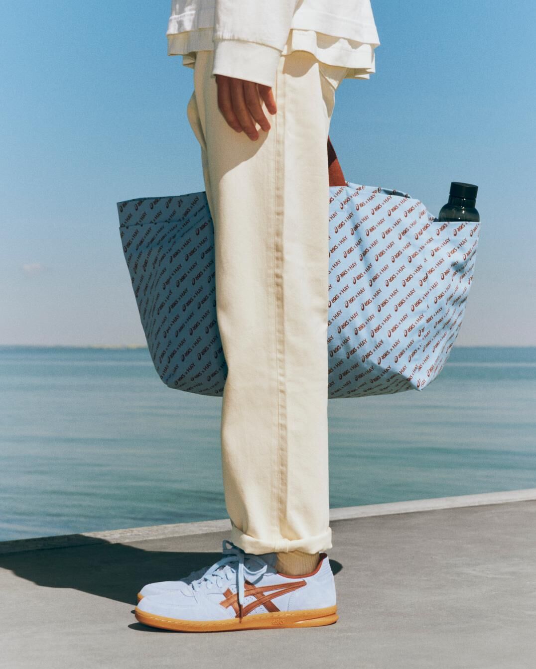 hay asic 球鞋 托特包 穿搭時尚