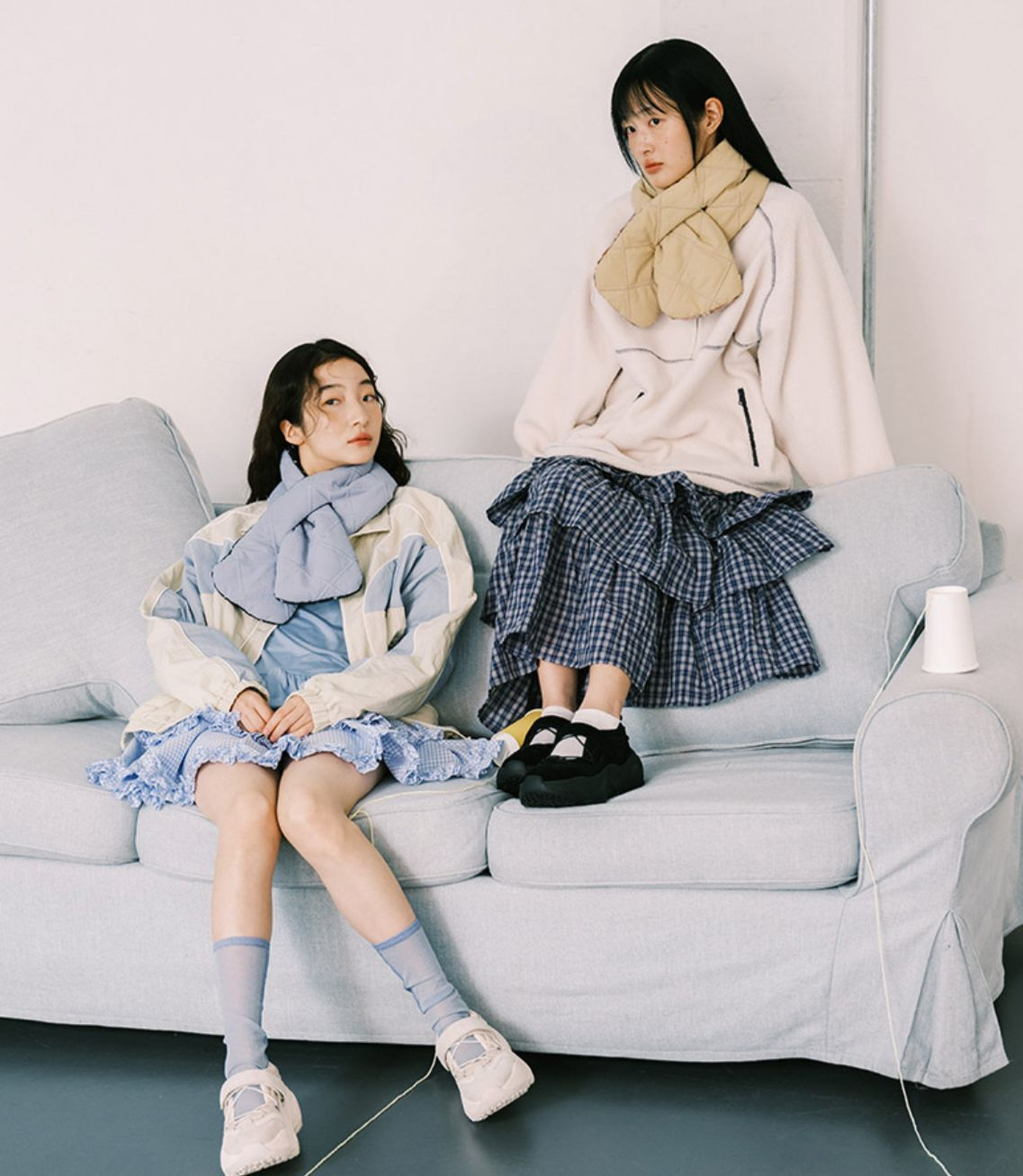 Rockfish Padded Nylon Scarf (5 Colours)