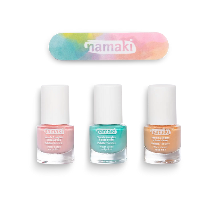 馬卡龍兒童水性指甲油組