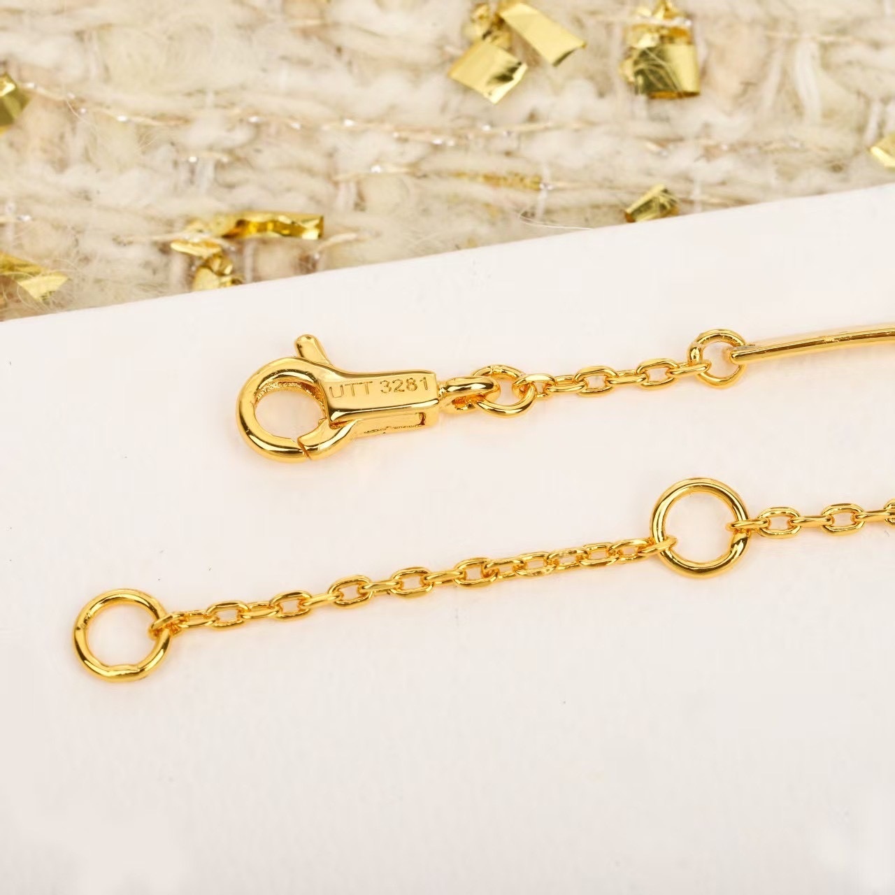 18k”ce經典凱旋門珍珠墜高奢定製項鍊