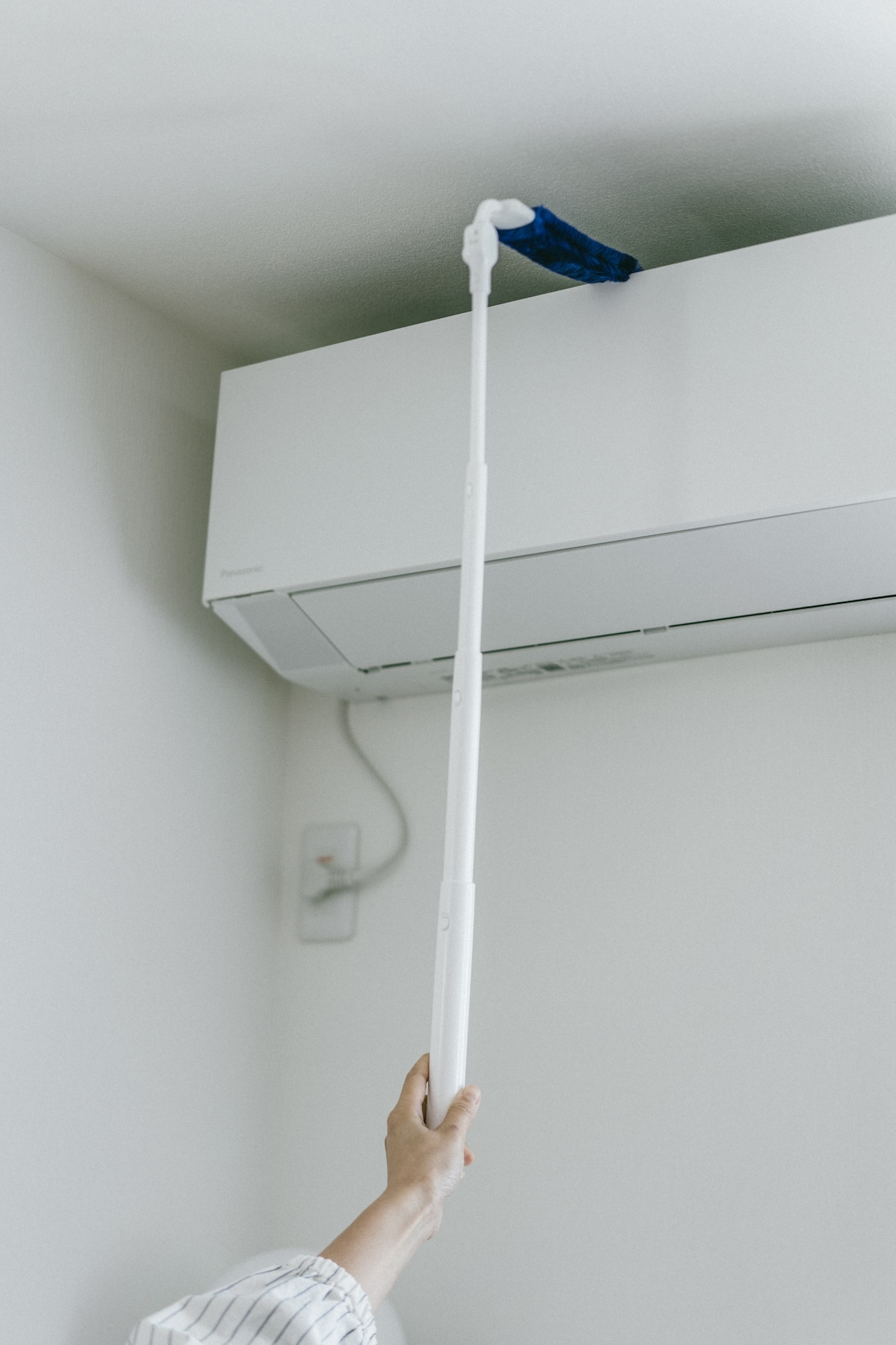 激落君伸縮型超高手持高密度刷毛除塵棒（附除塵盒）