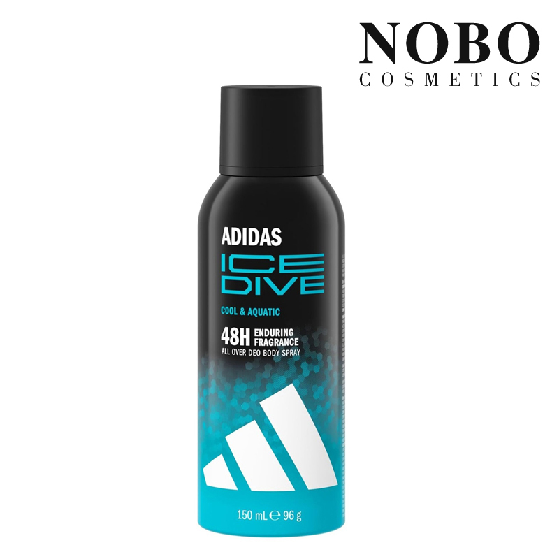 adidas阿迪達斯 男士48小時止汗噴霧150ml (淺藍-冰點)(平行進口)