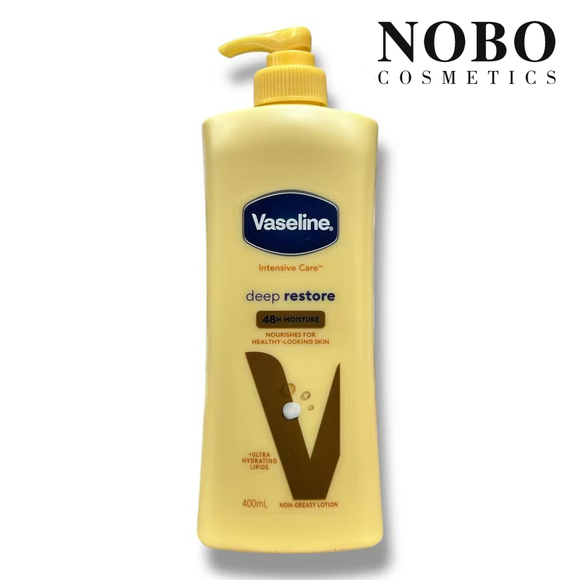 VASELINE凡士林 深層修護潤膚露(黃色) 身體乳400ml(平行進口)