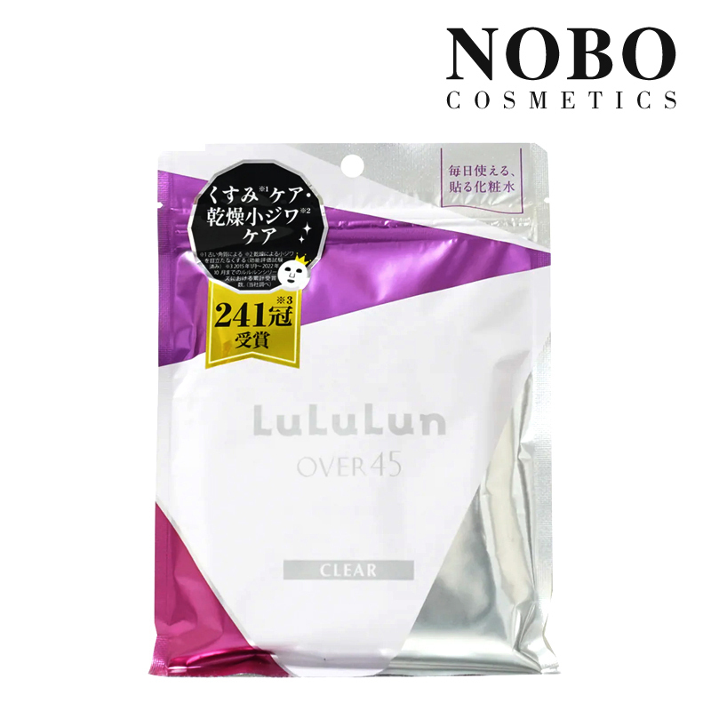 LuLuLun Over 45 駐顏亮澤化妝水面膜 (7片裝)(平行進口)