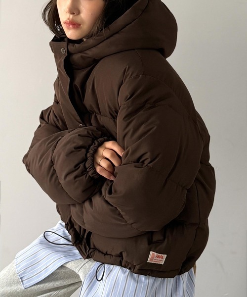 日本🇯🇵連線 JAVA 鋪棉連帽外套 人造羽絨 防風外套 防潑水 4色(任買兩件711免運)/預購