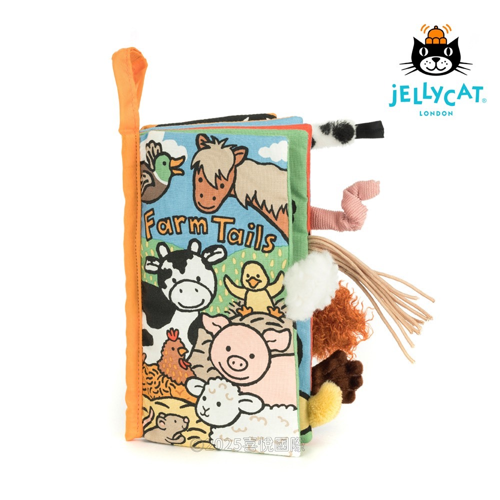 JELLYCAT Farm Tails Activity Book 農莊動物尾巴書