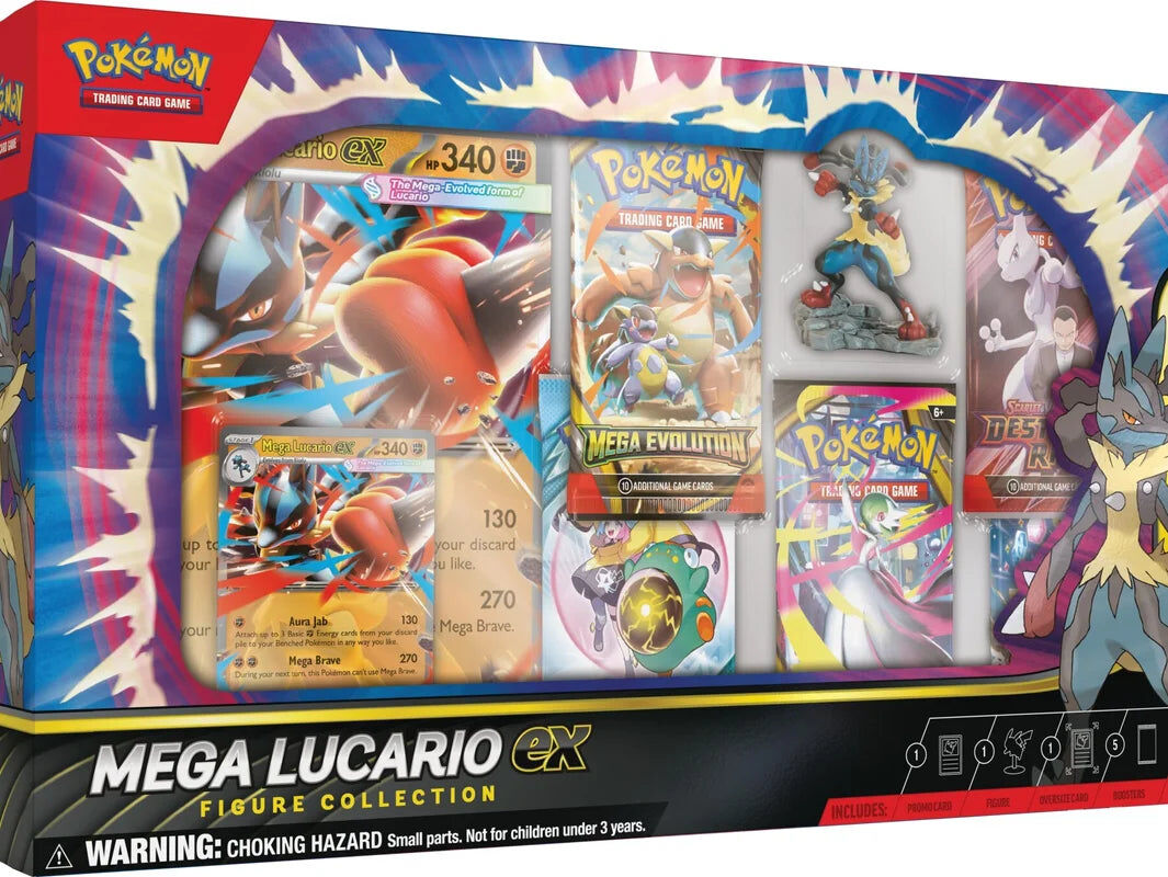 【美版】Pokemon Trading Card Game - Mega lucario ex figure collection